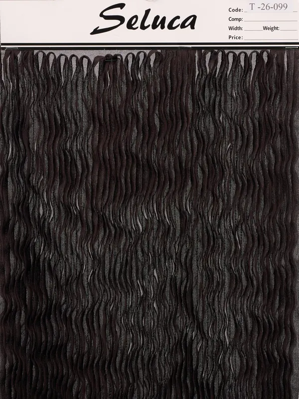 Black Ripple Texture Swatch — swatch view